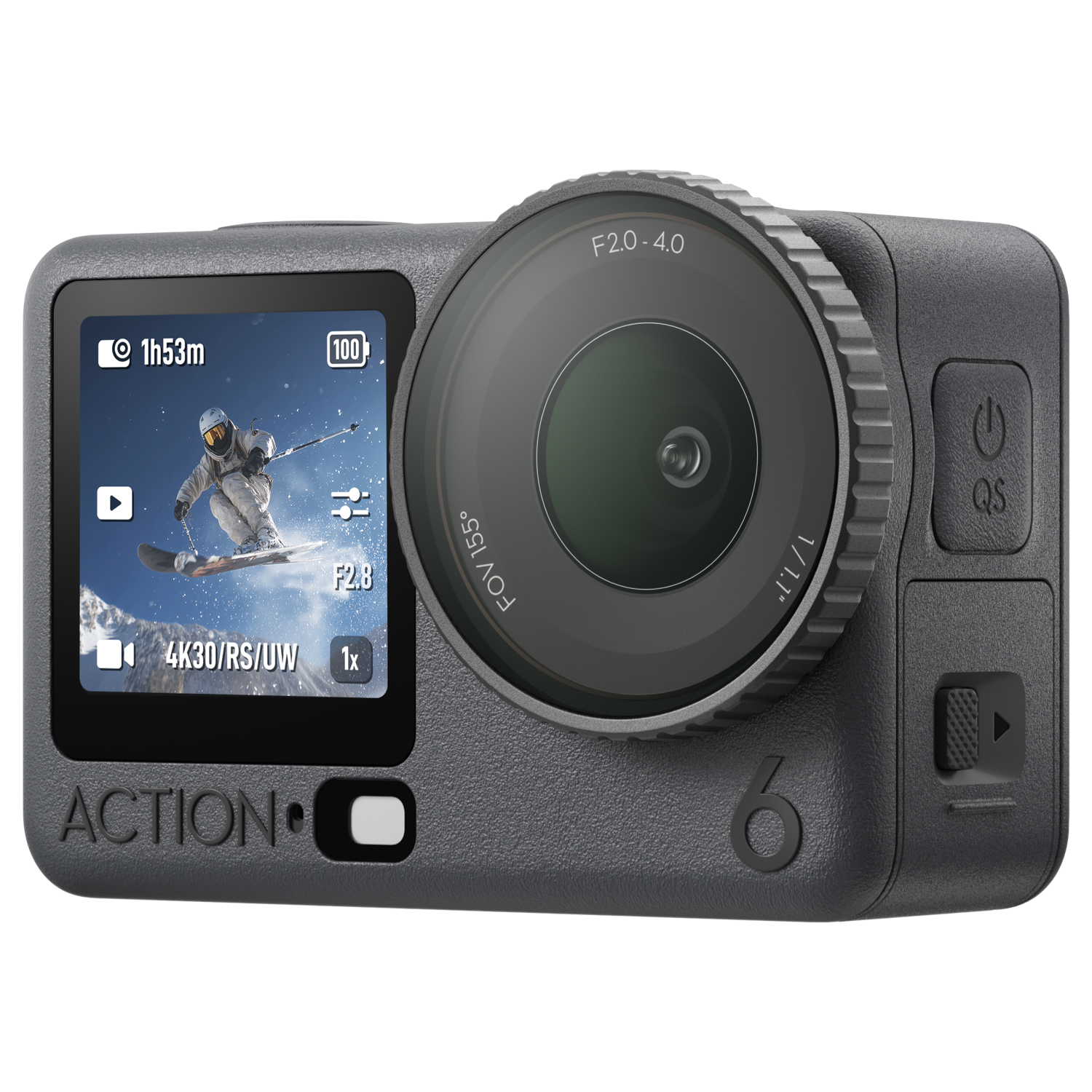 DJI Osmo Action 6 All-in-One Flagship Sports Camera Variable Aperture Vlog Travel Outdoor Photography Motorcycle Mountain Biking Diving Hiking Handheld 8K Camera