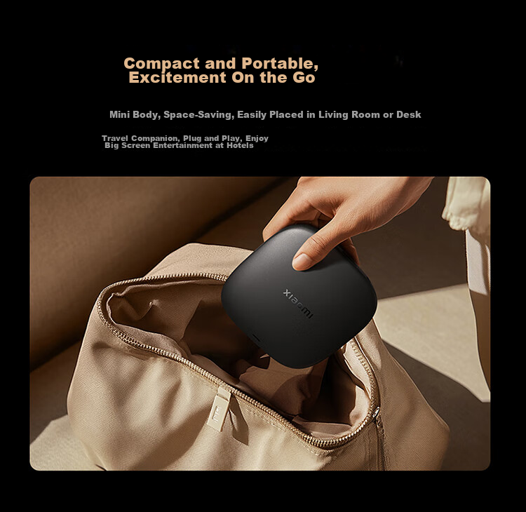 Xiaomi Box 5 MAX 4K Resolution Smart Voice Set-Top Box Dolby Atmos Wireless Screen Casting 4+64GB Memory 11