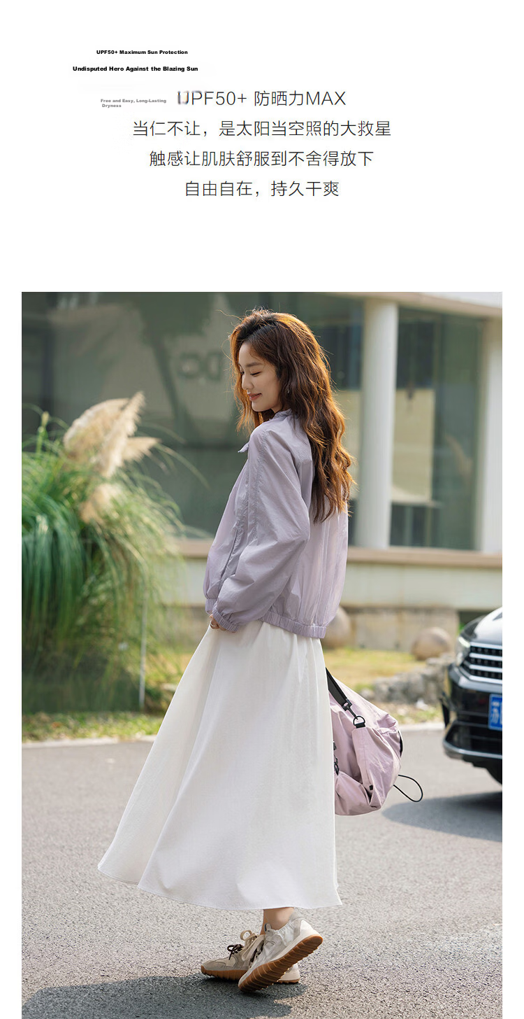 Demana UPF50+ UV Protection Spring Outdoor Flower Bud Stand Collar Short Petite Women's Jacket 6