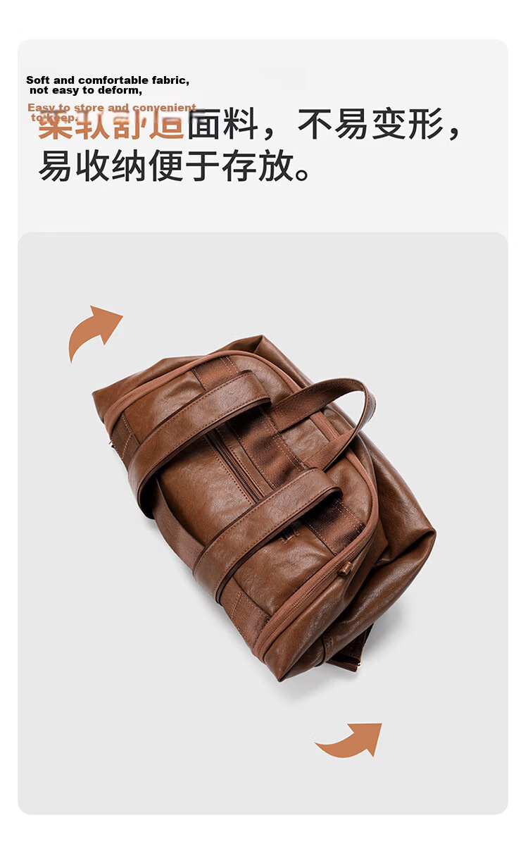 GOLF Women's Fashion Backpack 14-inch Laptop Bag Large Capacity Casual Travel Student School Bag 18