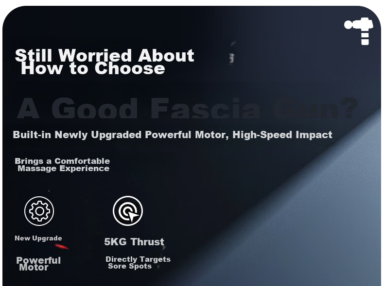LI-NING Fascia Gun Massager for Shoulder, Neck, Waist, Back, Full Body Muscle Relaxation, Professional Sports Massage Hammer, Gift for Parents, Partner, Holiday and Birthday Gift, Neck Massager Gun 7
