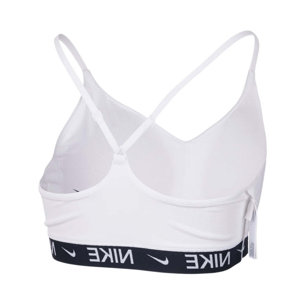 NIKE Women's Sports Bra NK DF INDY LGT SPT BRA Sportswear FD1063-101 White And Black M