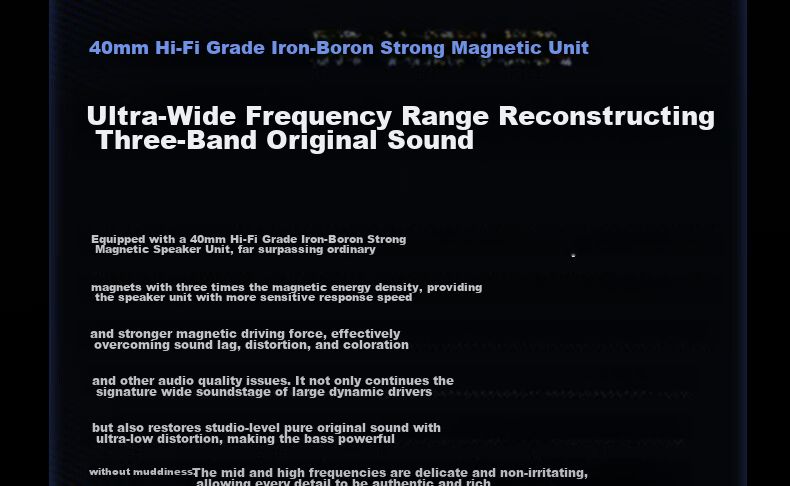 IKF VP5 Over-Ear Monitoring Headphones Wired Closed-Back HiFi High-Resolution Sound Gaming Headset for PC Live Streaming K-Singing FPS Delta Sound Positioning 7