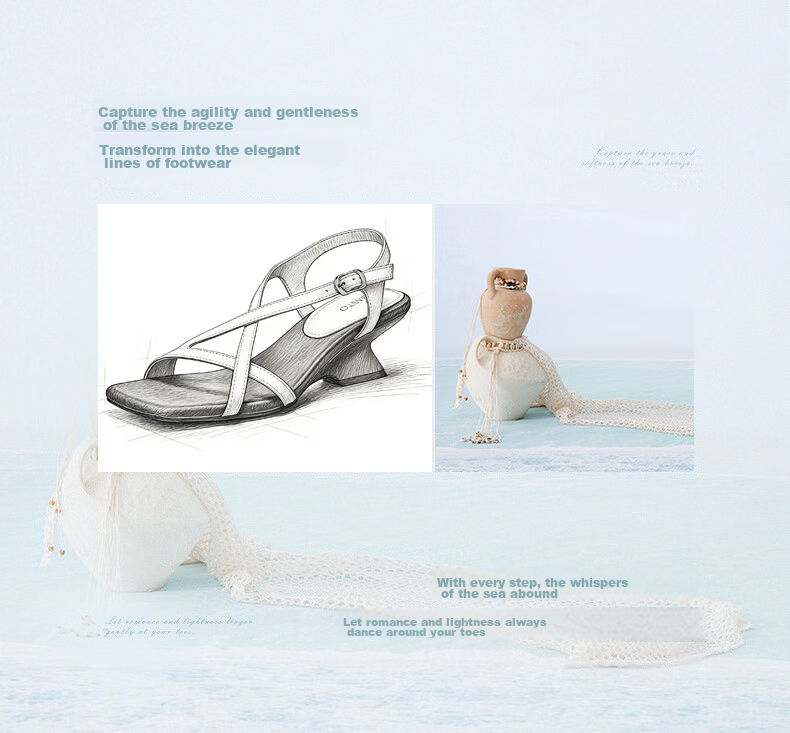 Basto 26 Summer Rome Sandals Fashion Trendy Chunky Heel Women's Shoes F5028BL6 Beige 40 3