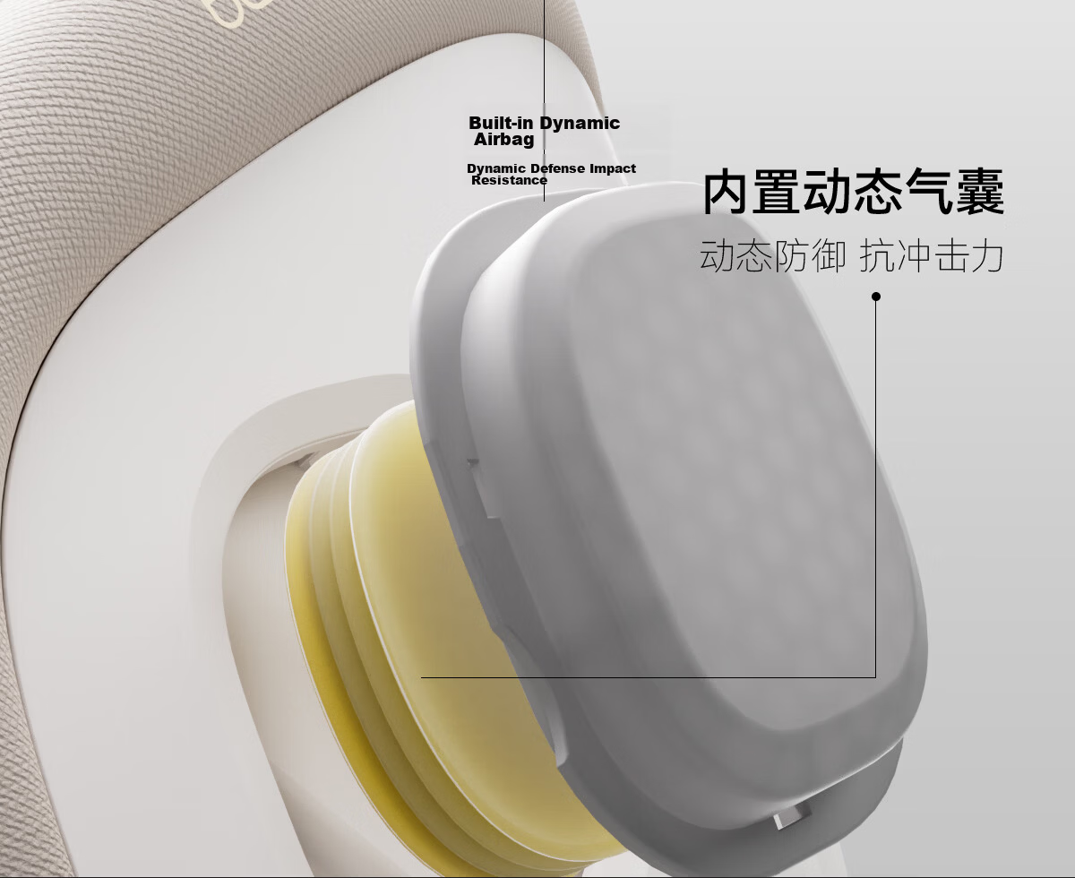 Babyfirst Car Child Safety Seat Lingxi Pro 0-7 Years Mica Gray [New Regulation] 21