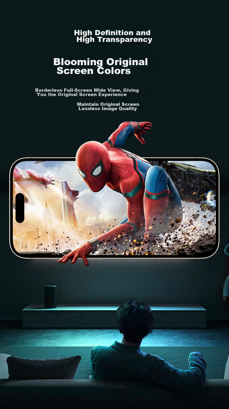 Baoshijing [Ophthalmology Center Certified] Apple iPhone 17 Pro Max Tempered Glass Screen Protector Anti-Blue Light Eye Protection Dust-Free Anti-Fingerprint Film 8
