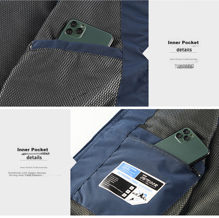 JEEP SPIRIT Men's Outdoor Casual Quick-Dry Vest Breathable Simple Stand Collar Photography Jacket Military Green M 22