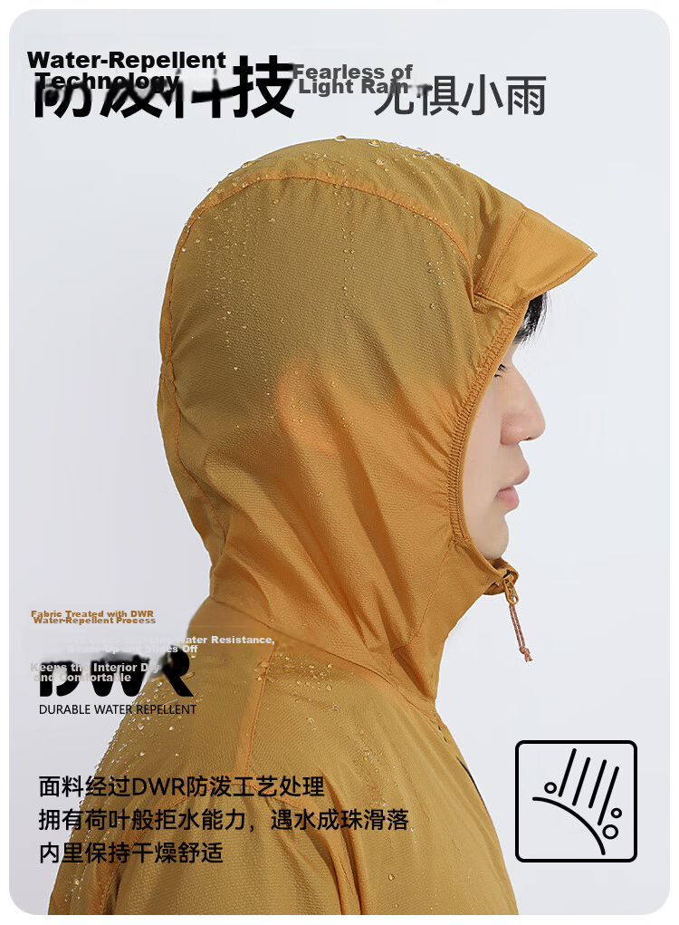 Pioneer Camp Beetle Men's Summer Outdoor Lightweight Breathable UV Protection Sports Jacket Skin Coat 8