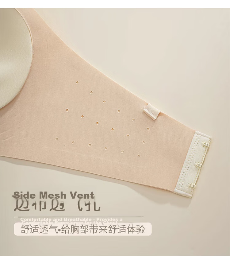 GUJIN Cloud Seamless Strapless Bra for Women, Small Chest Push-Up, Anti-Slip Bandeau, Backless Invisible Bra 15