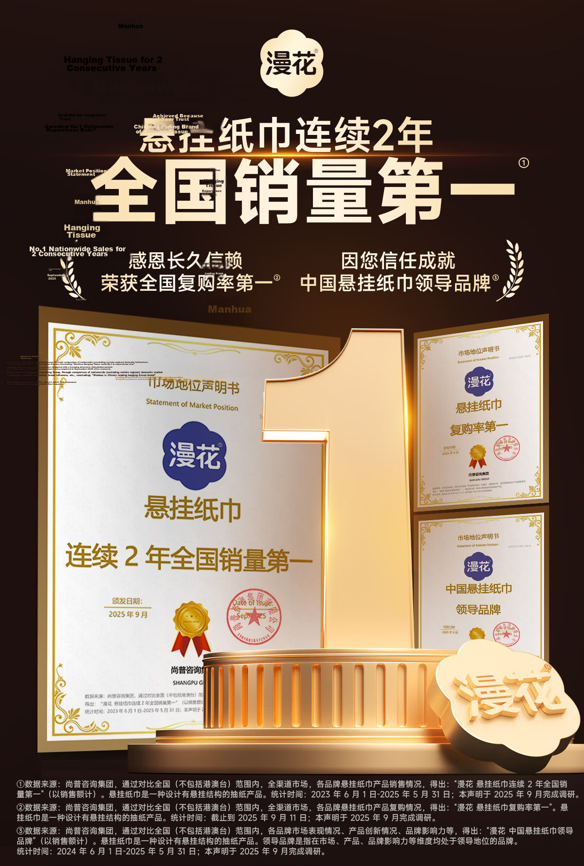 Manhua Smiley Face Hanging Tissue 4-Ply 320 Sheets * 10 Packs Family Value Pack Wall-Mounted Facial Tissue Toilet Paper Bulk Wholesale 1