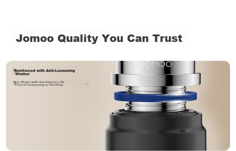 JOMOO Kitchen Faucet Healthy Sink Hot and Cold Dual Control Rotatable Sink Vegetable Washing Basin Faucet 33080 28
