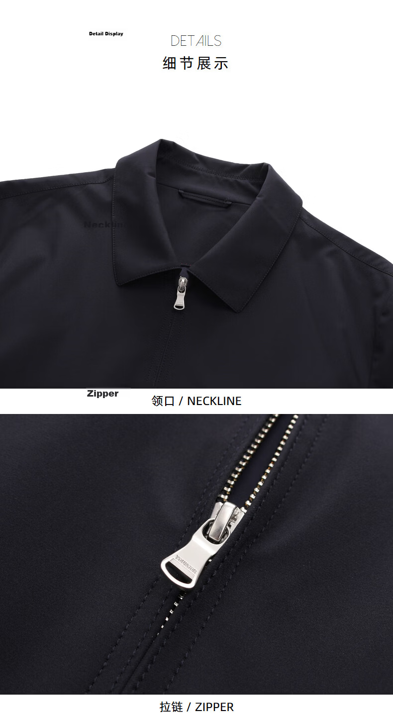 YOUNGOR Business Commuter Men's Jacket Spring New Business Work Lapel Executive Coat 424996 19