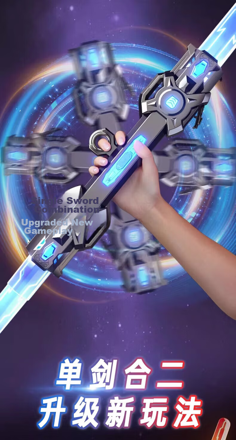 Guou Star Wars Double-Edged Retractable Laser Sword 2-in-1 Sword Glow Stick Kids Toy Children's Birthday Gift 5