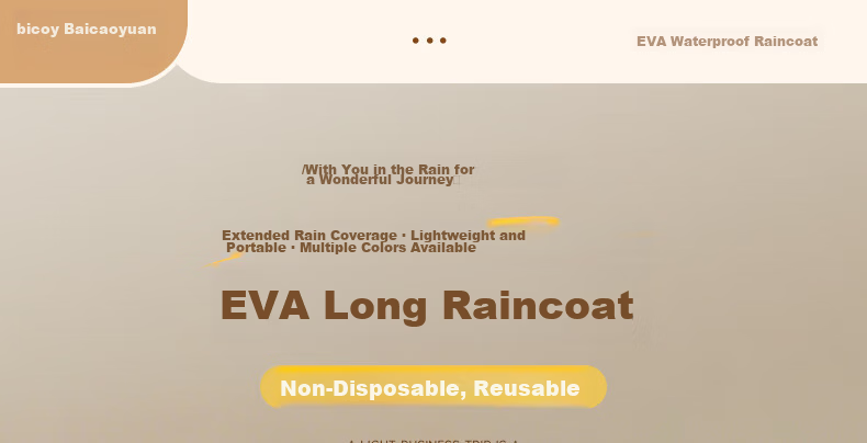 Baicaoyuan Disposable Rain Shoe Covers Waterproof Non-Slip Transparent Thickened Durable High-Cut Rain Boots 20 Pieces 3