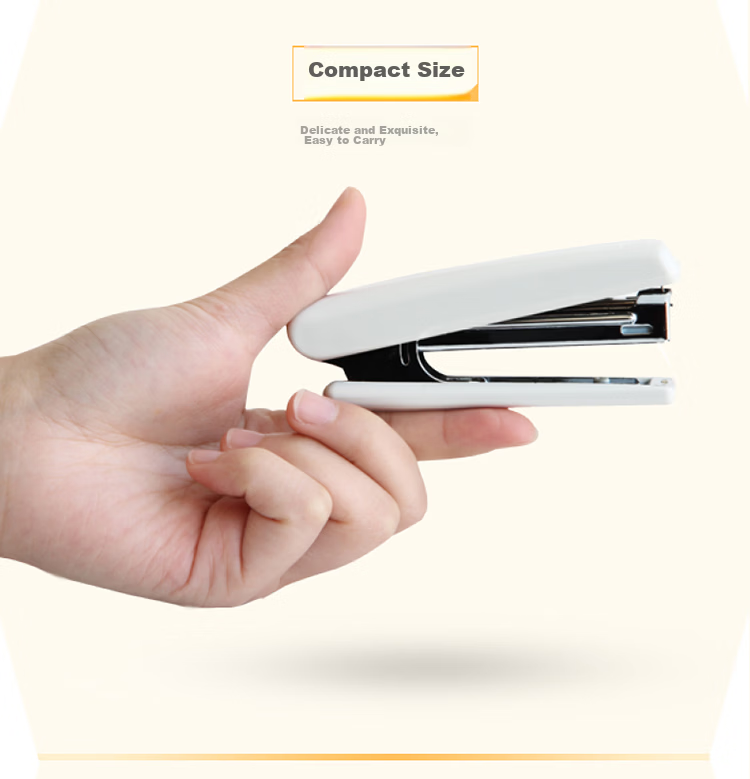 Deli 12-Page Classic Durable Stapler with Built-in Remover (Fits No.10 Staples) Black 0221 7