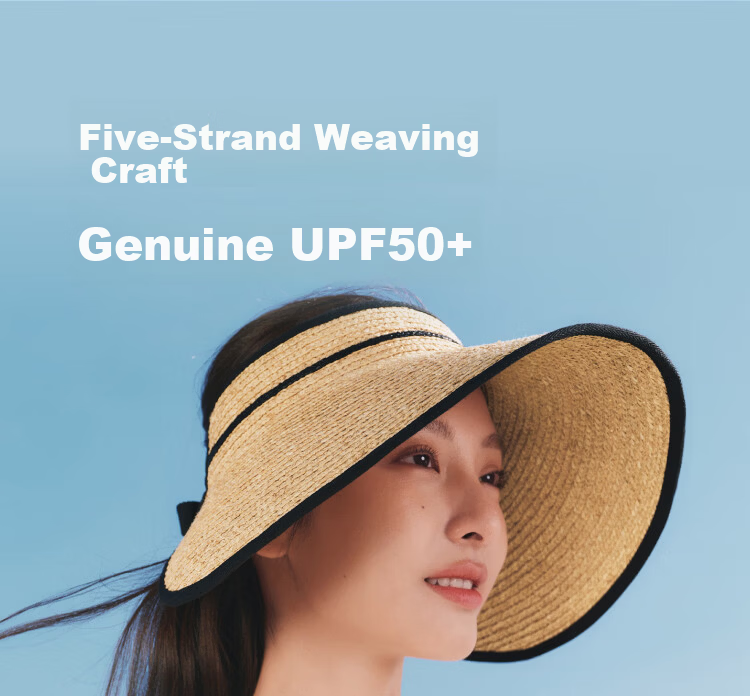 Beneunder Sun Hat, Summer UV Protection Hat for Women, Straw Hat, Wide Brim Sunhat, UV-Resistant, Egg Roll Style Hat UL558 10