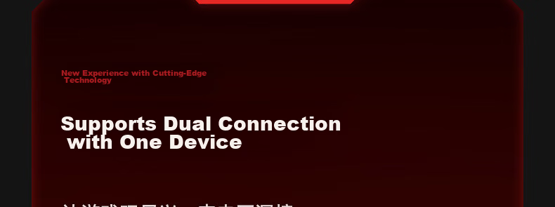 IKF V11 Pro 7.1 Quad-Mode Wireless Gaming Headset Over-Ear 7.1 Surround Sound Bluetooth Wired Esports Delta FPS Valorant Positioning Cranberry Red 79