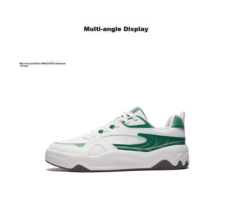 ERKE Men's Casual Sneakers Summer 2026 Breathable Versatile Sports Shoes | Bitter Melon 4