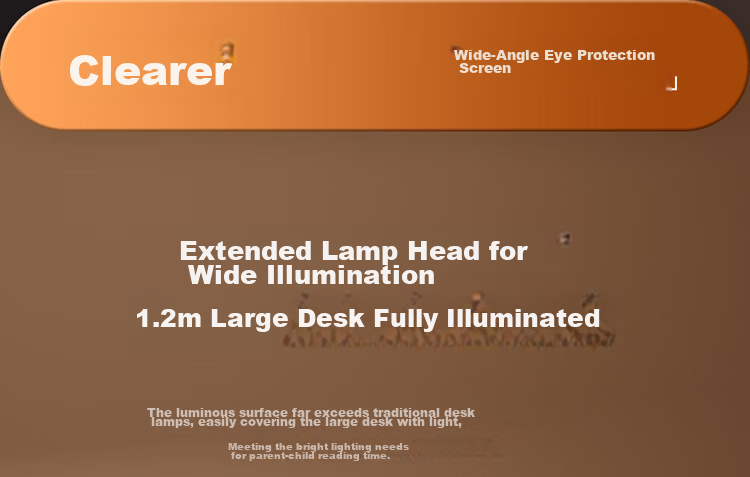 BULL Eye Protection Full Spectrum AA Grade Children's Study Desk Lamp 12W 5