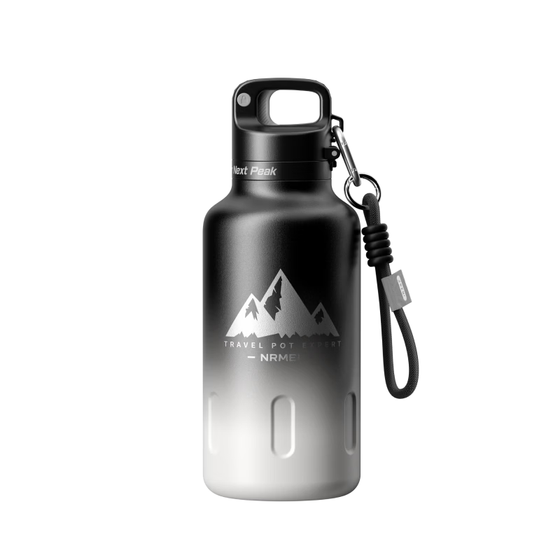 NRMEi Insulated Large Capacity Thermos Cup for Men High-Value 2026 Edition Student Portable Outdoor Sports Straw Bottle