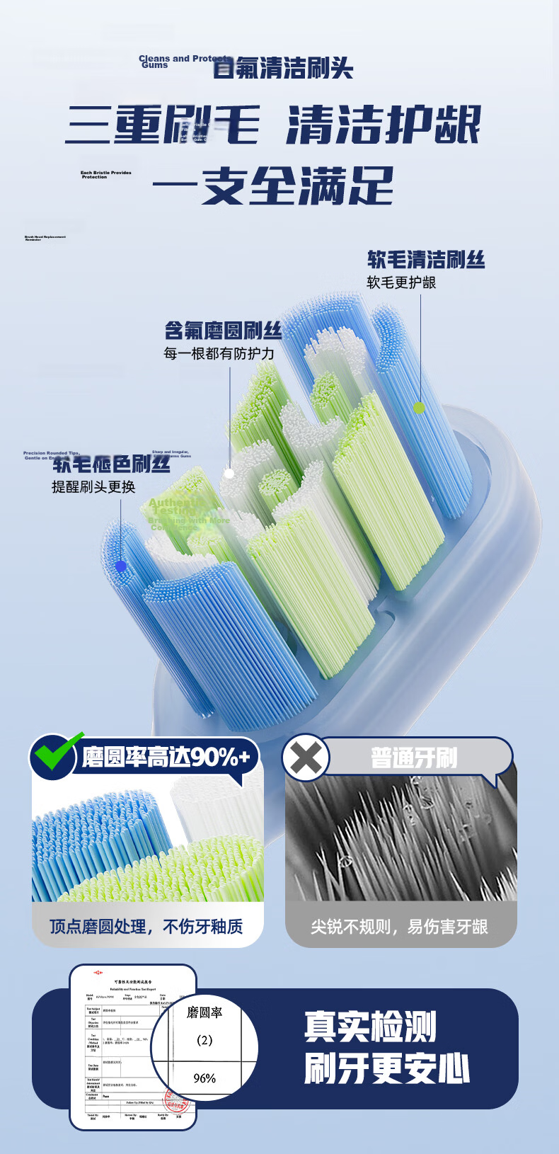 ApiYoo A9pro-F Ultraman Kids Electric Toothbrush Voice Leak-Proof Reminder Soft Bristles Gum Care for Boys and Girls Ages 3-15 Student Children's Day Birthday Graduation Gift 16