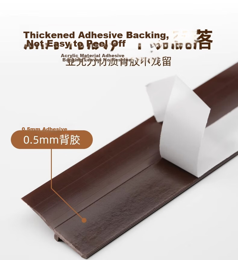 Xuanjia Mital Door Gap Sealing Strip Soundproof Windproof Bedroom Door Window Frame Bottom Draft Stopper 10