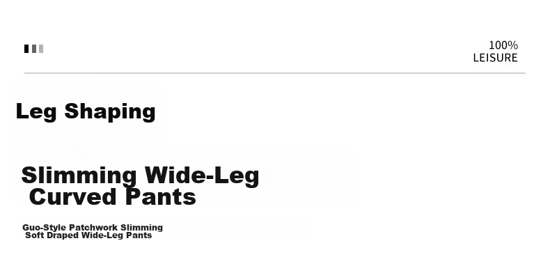 Langsha Glutinous Rice Curved Leg Pants Women Spring 2026 Wide Leg Straight Loose Comfortable Slim Casual Sweatpants 1
