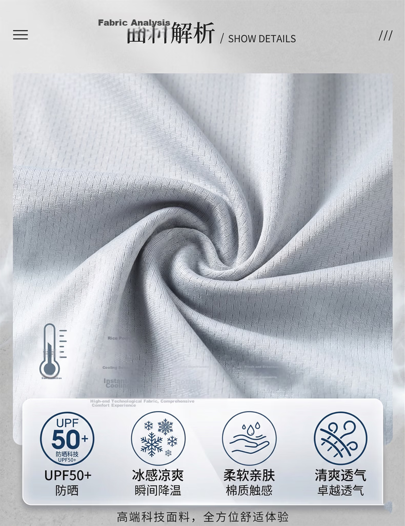 AEMAPE Mother's Day Women's Ice Silk Sun Protection Jacket Summer UV Protection UPF50+ Outdoor Lightweight Breathable Loose Fit Sunblock Shirt 10