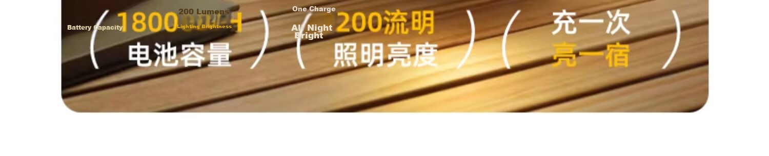 AUX Camping Lantern Outdoor Lighting Long-lasting Atmosphere Retro Camping Lamp Solar Yard Light Rechargeable Tent Lamp 13