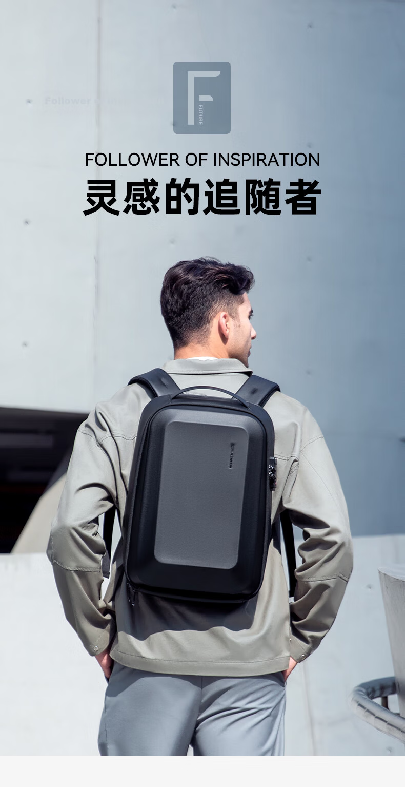 MARK RYDEN Password Lock Laptop Backpack Men Anti-Scratch Durable Business Travel Notebook Shoulder Bag MR2958 1