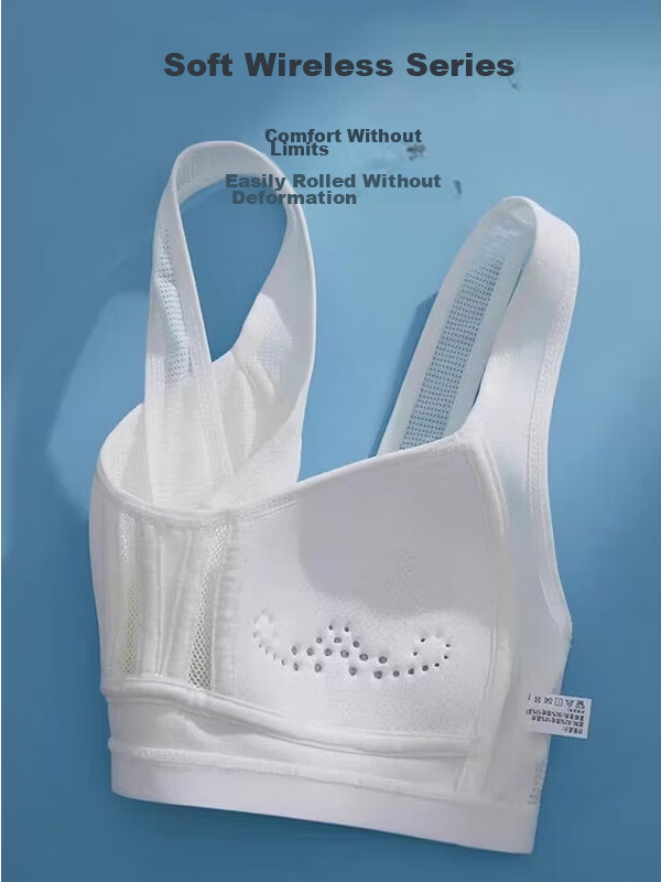 9i9 Development Period Underwear Morning Breeze Diary Girls Bra High School Student Youth Spring Summer White+Pink Size L S102 6