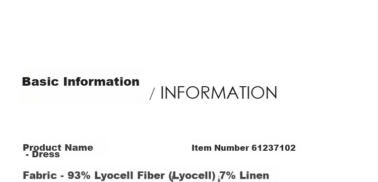G2000 [Lyocell Linen Blend with Belt Mall Same Style] Women's 2026 Spring Summer Long Sleeve Dress 6