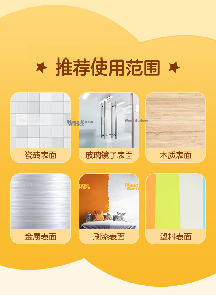 Jinlongxing Frosted Glass Privacy Film Window Sticker, Bathroom Privacy Paper, Shower Room Toilet Light-Transmitting Opaque Film, 1.2*2 Meters 10