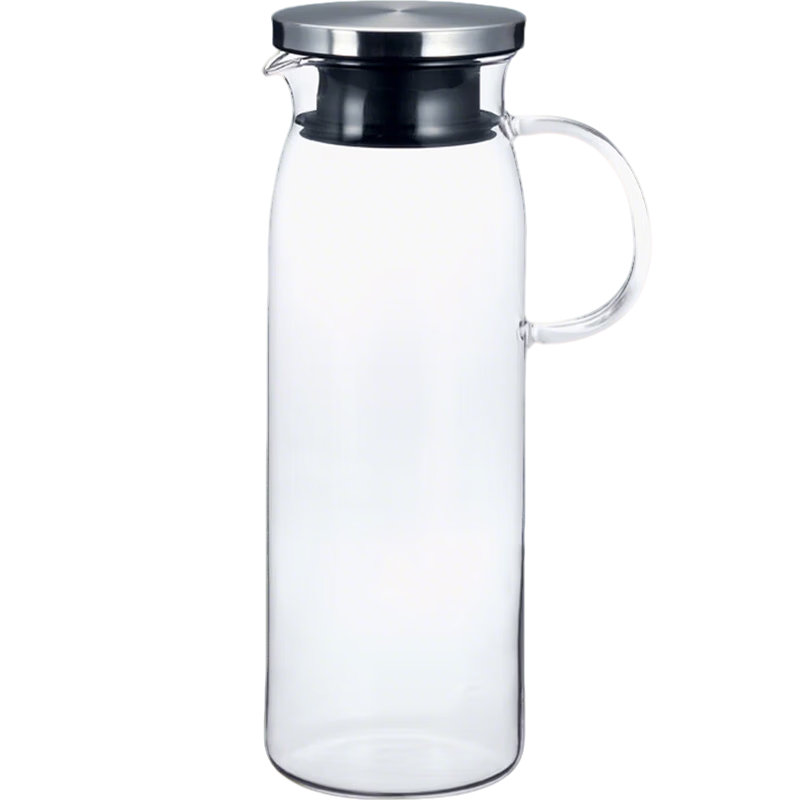 THERMOS Glass Mug Household Handle Heat-Resistant 1L Large Capacity Cold Water Jug Fruit Juice Container TCG2C-1000-S-CY