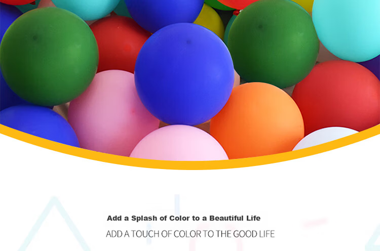 Onizi Thickened Latex Balloons 50pcs Birthday Party Wedding Proposal Decoration Supplies 2