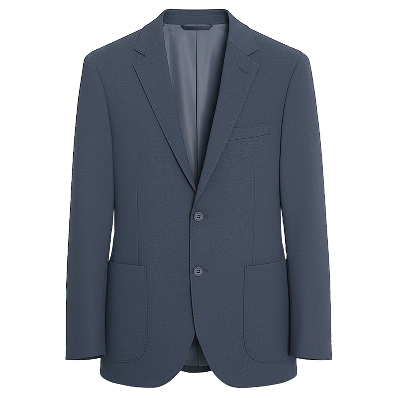 YOUNGOR Spring New Men's Cotton Mulberry Silk Knit Business Casual Blazer 210241F