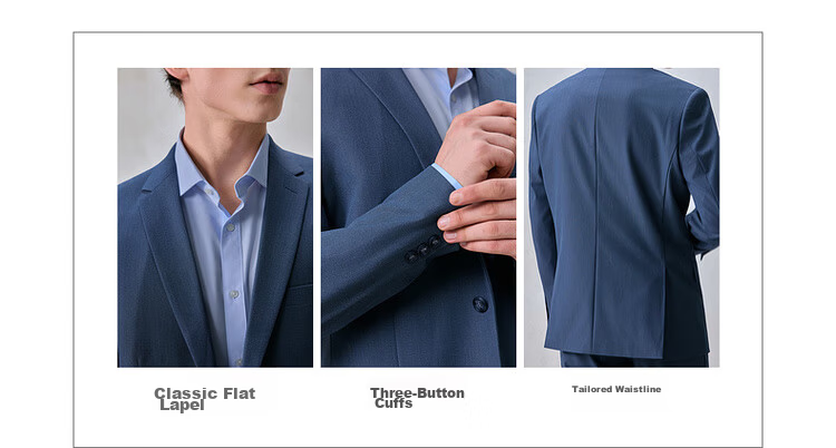 G2000 Antibacterial Multi-Stretch Business Formal Suit for Men Spring Autumn Office Wear 6