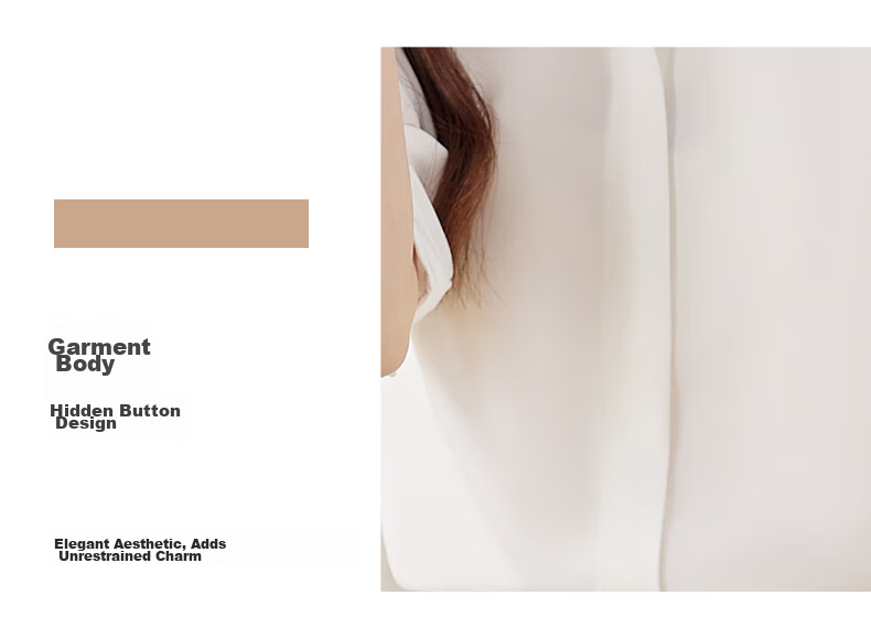 Jeanswest Women's Summer Shirt Fashionable Elegant Loose Fit Three-Quarter Sleeve Professional White Shirt XL 7