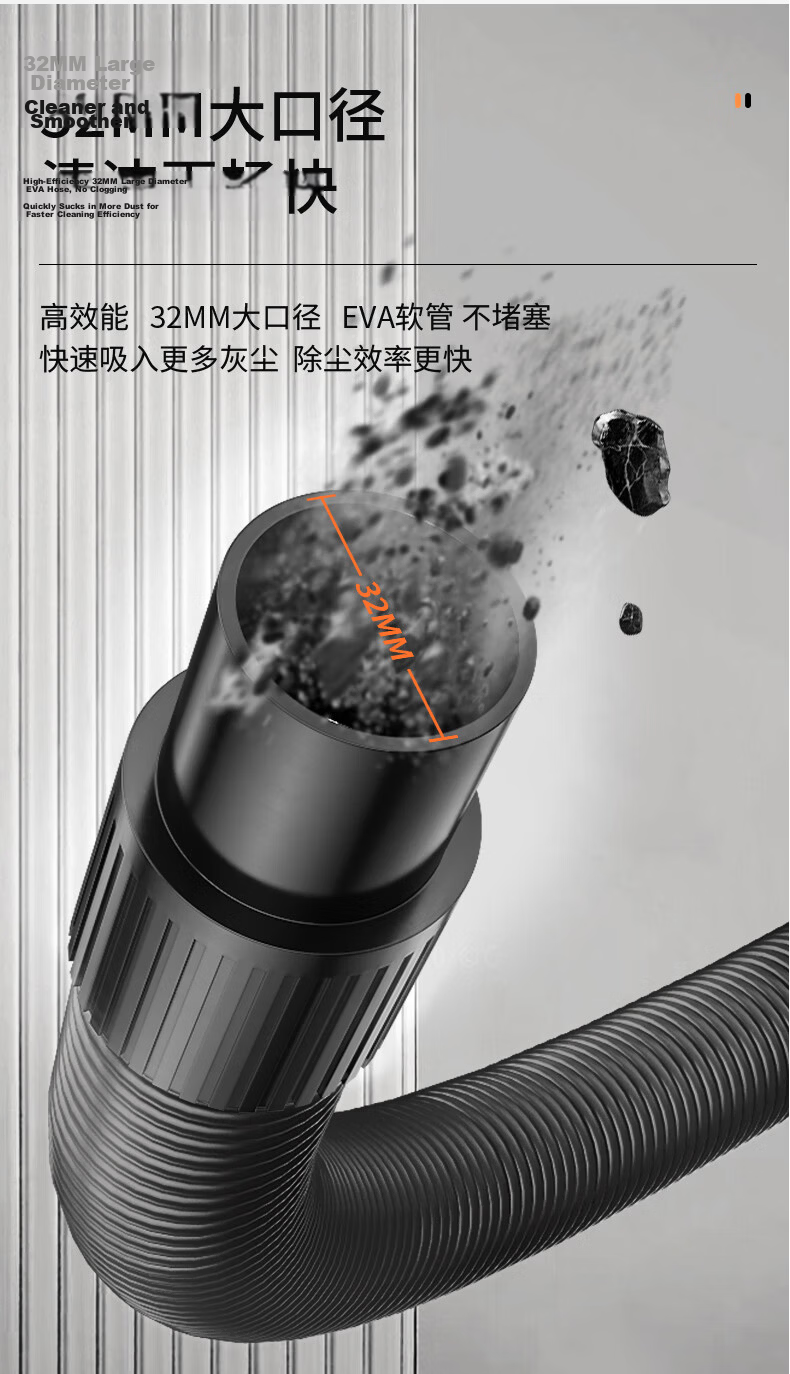 Royalstar Industrial Vacuum Cleaner 22L High Power Commercial Home Use Pet Hair Removal RS-XT280A-1 13