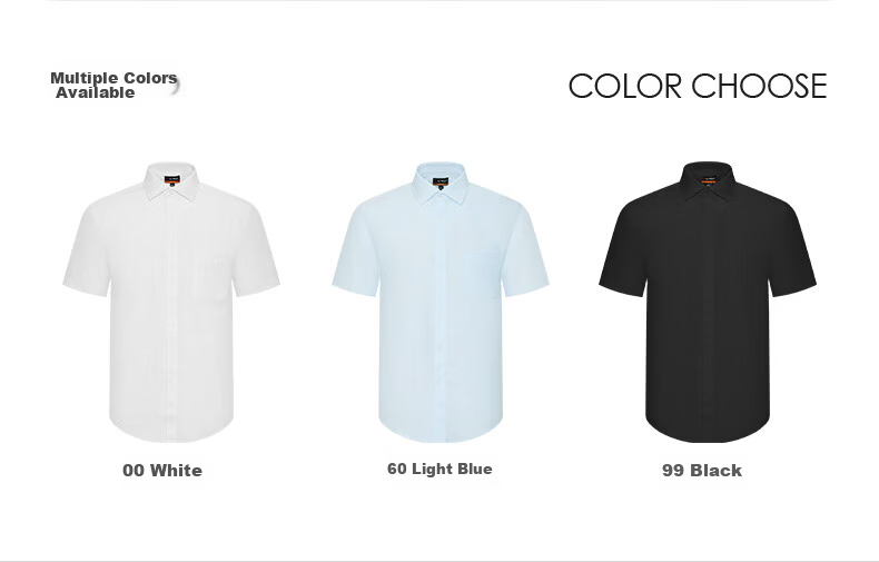 G2000 Men's 2026 Spring/Summer Quick-Dry, Wrinkle-Free, Anti-Static Patch Pocket Short Sleeve Shirt (Mall Edition) 8