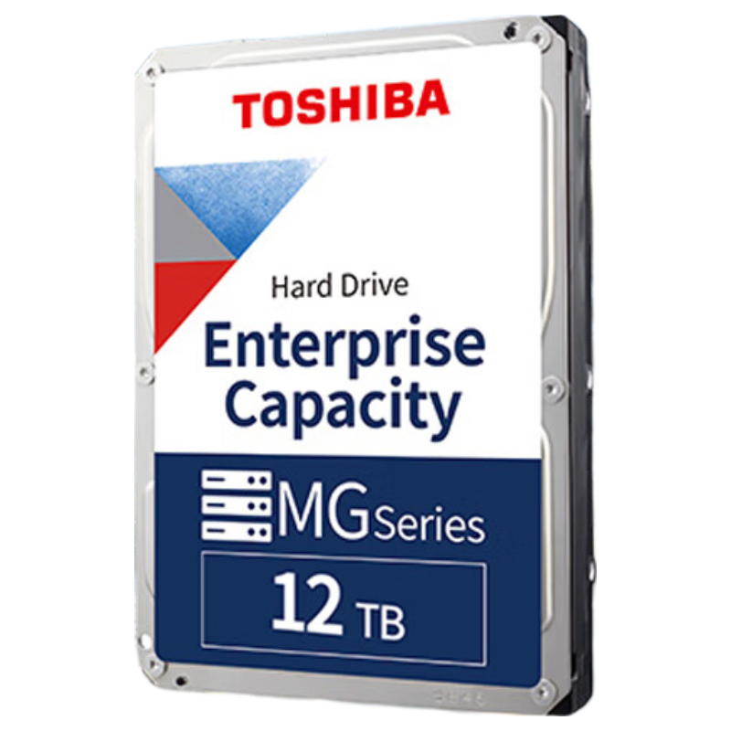 TOSHIBA 12TB 7200RPM 512MB SATA Mechanical Hard Drive Vertical CMR Enterprise HDD (MG09ACA12TE)