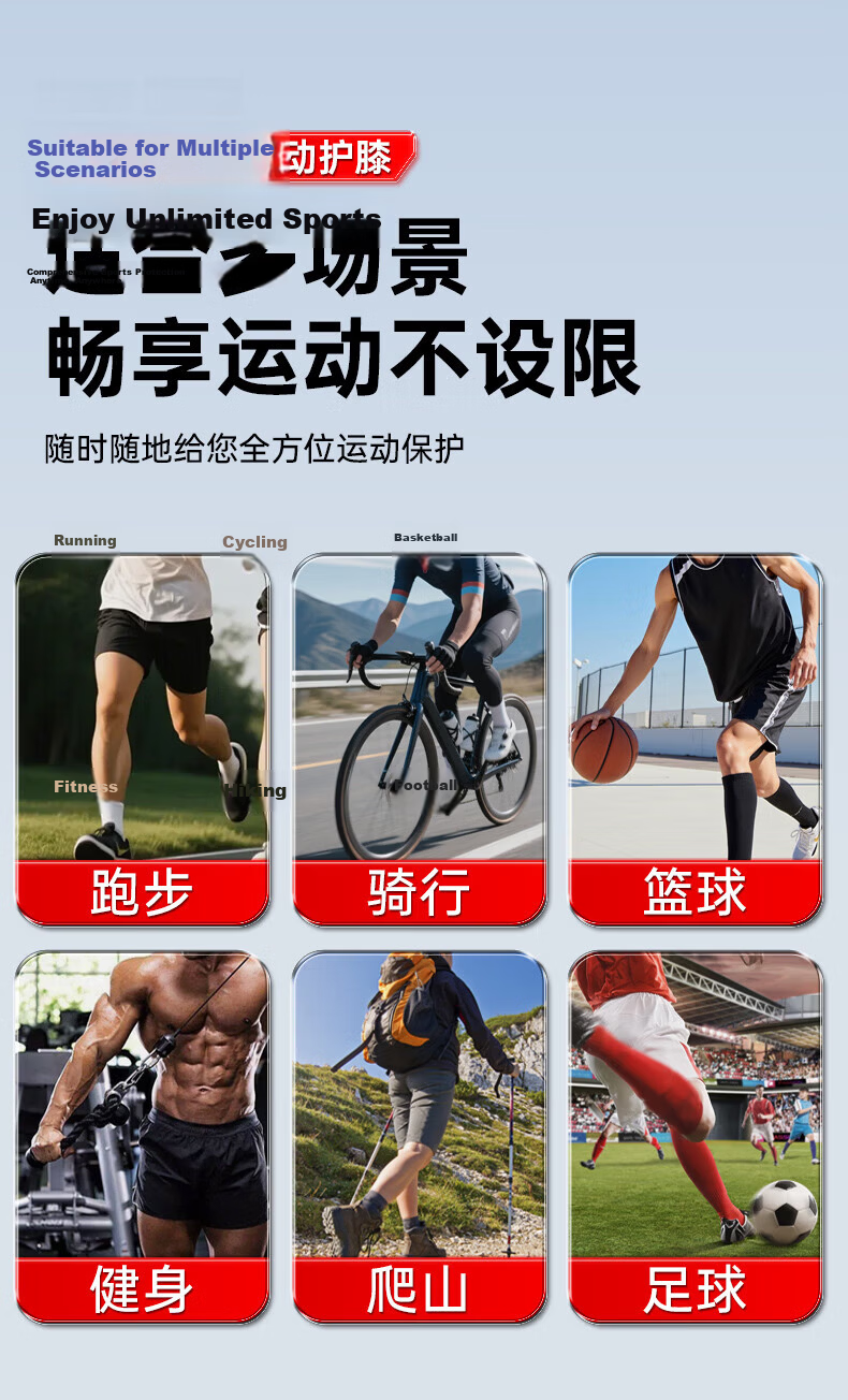 LI-NING Knee Brace for Meniscus Injury, Arthritis, Synovitis, Ligament Effusion, Unisex, for Mountaineering, Badminton, Running 21