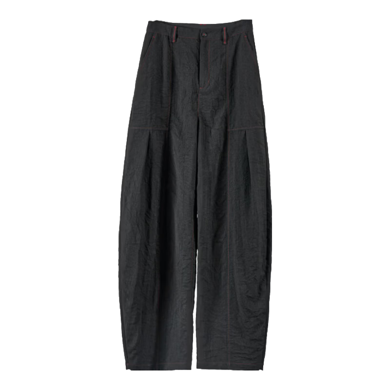 Rizhuo Original Design Cotton Linen Banana Pants 2026 Summer New Loose Casual Women's Trousers