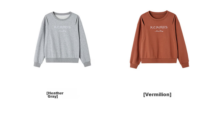 MT Cloud Sweatshirt Spring Lightweight Breathable Cloud Cotton Hollow Letter Embroidery Loose Fit Flattering Women's Top 13