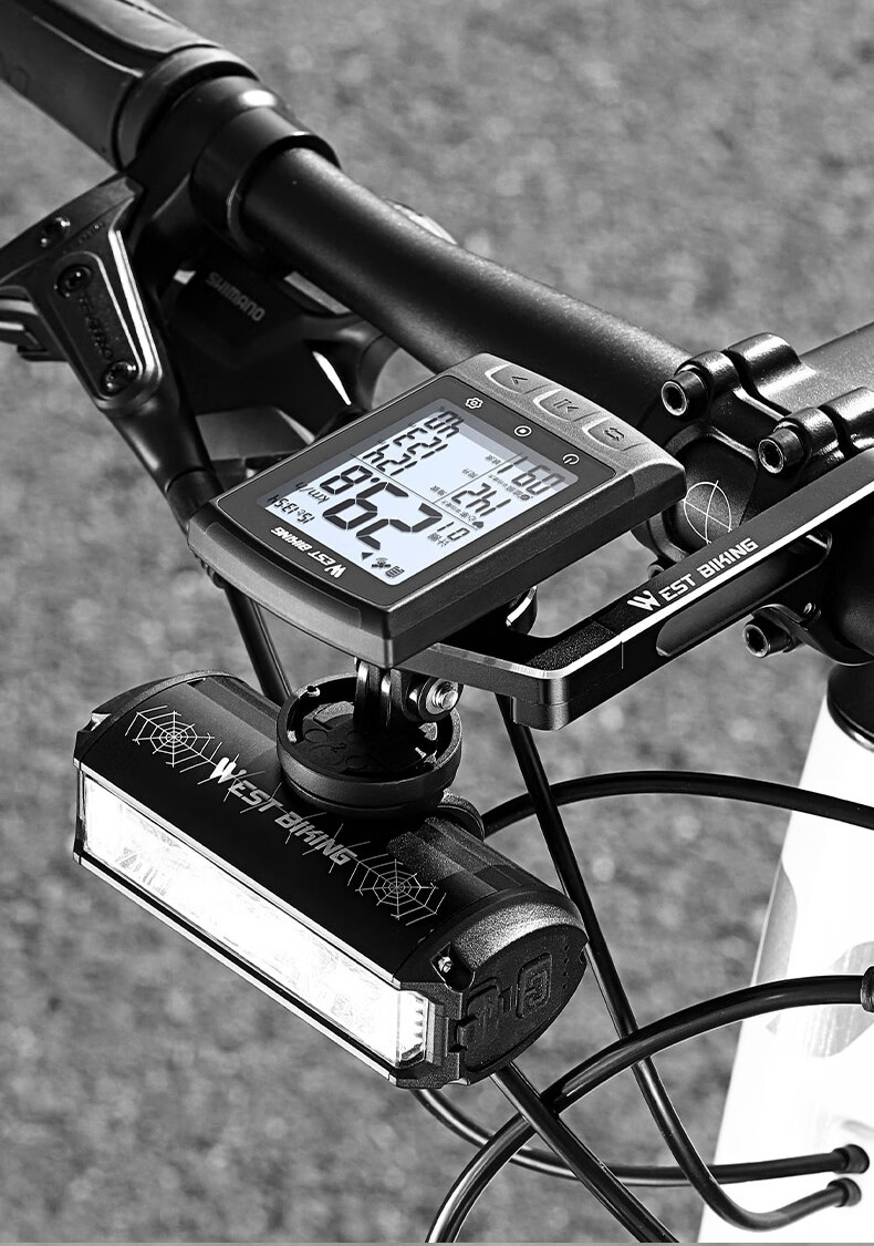 WestBiking Bicycle GPS Speedometer, Wireless Speed Measurement And Positioning, Odometer, Speed Recorder 26