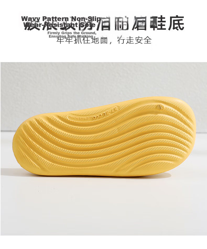 GUOLUOFEI Men's Indoor Non-Slip Thick-Soled Slippers for Summer, Couples Bathroom Shower Sandals, Light Gray, Size 44-45 8