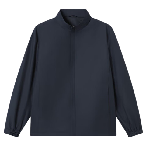 JD Original Men's Stand-Collar Executive Jacket, Autumn And Winter 2025 New Style, Business Casual Menswear, Black, XL