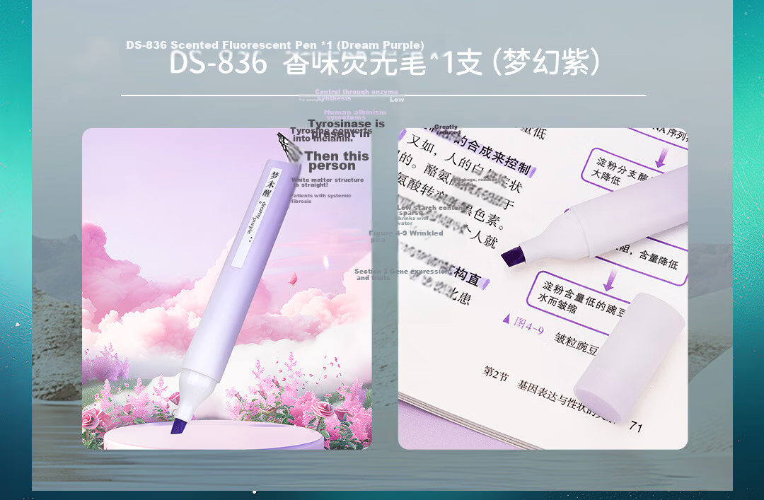 Dianshi Pen [Children's Day Gift] Energetic Silent Click 0.5mm Black Gel Pen Dopamine High-Value Study Set Girl Birthday Gift Souvenir 19