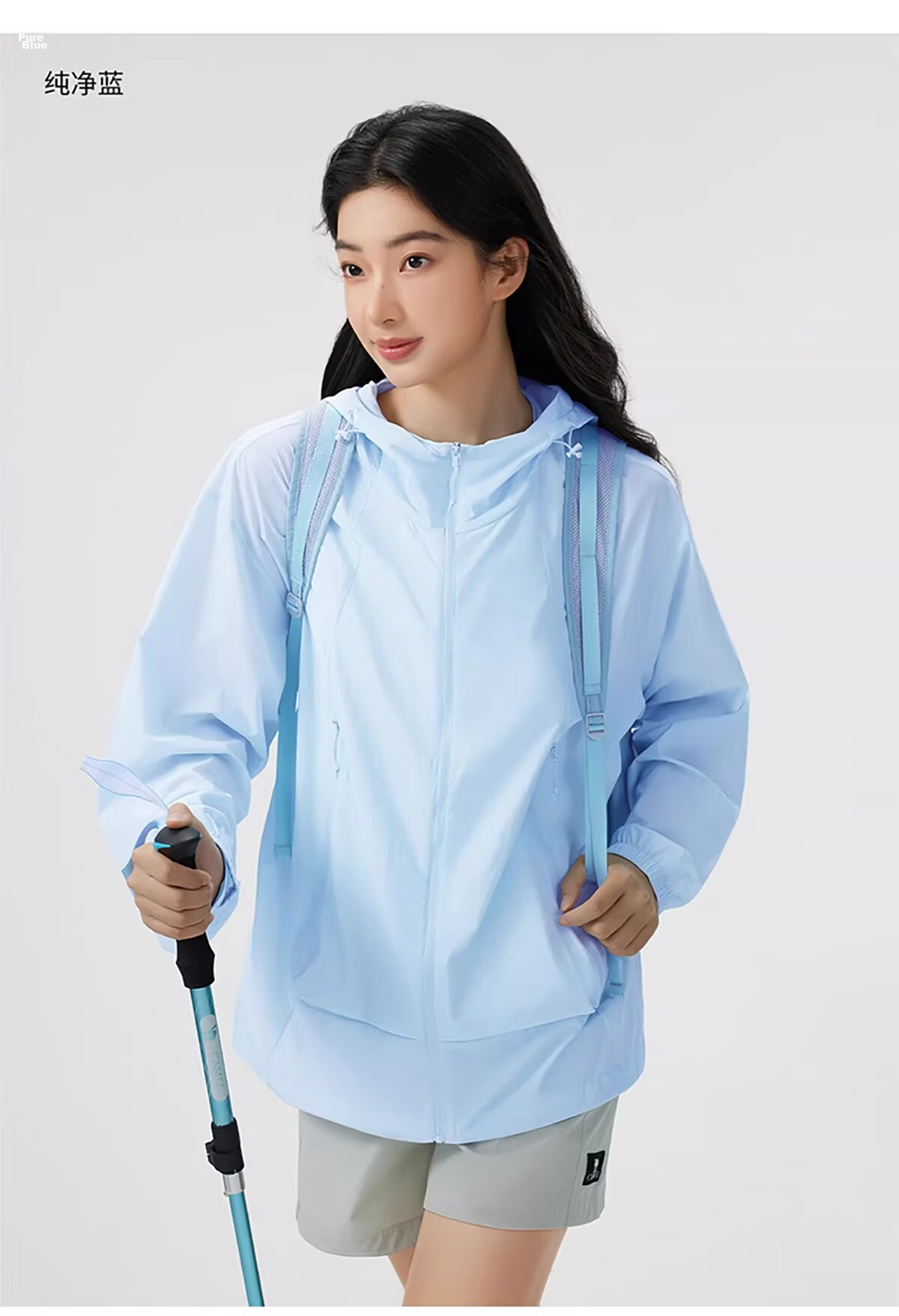 Camel [Wang Junkai Edition Muguang Pro] Women's Sun Protection Jacket Summer Unisex Water-Repellent Cooling Packable Coat 31