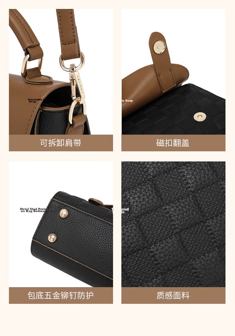 MEXICAN 2026 New Luxury High-End Women's Leather Shoulder and Crossbody Cambridge Bag Birthday Gift for Girlfriend Wife 7